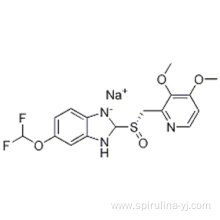 6-(Difluoromethoxy)-2-[(S)-[(3,4-dimethoxy-2-pyridinyl)methyl]sulfinyl]-1H-benzimidazole sodium salt CAS 160488-53-9